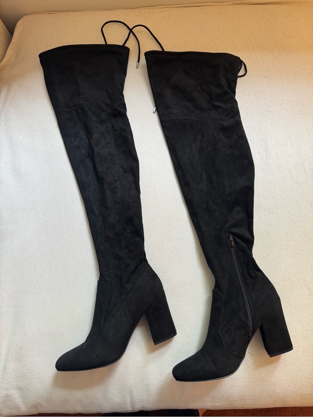 Unisa Quesia Over the Knee Boots Black 9